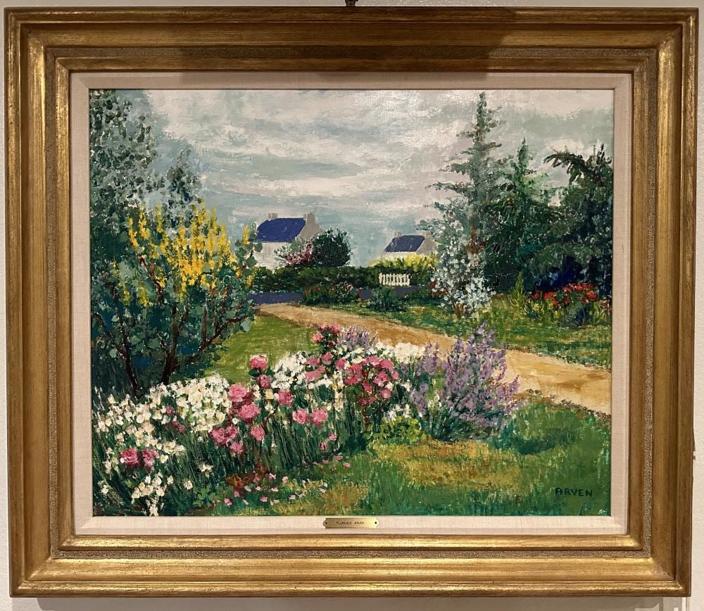 Florence Arven comparable auction result: florence arven french oil on canvas