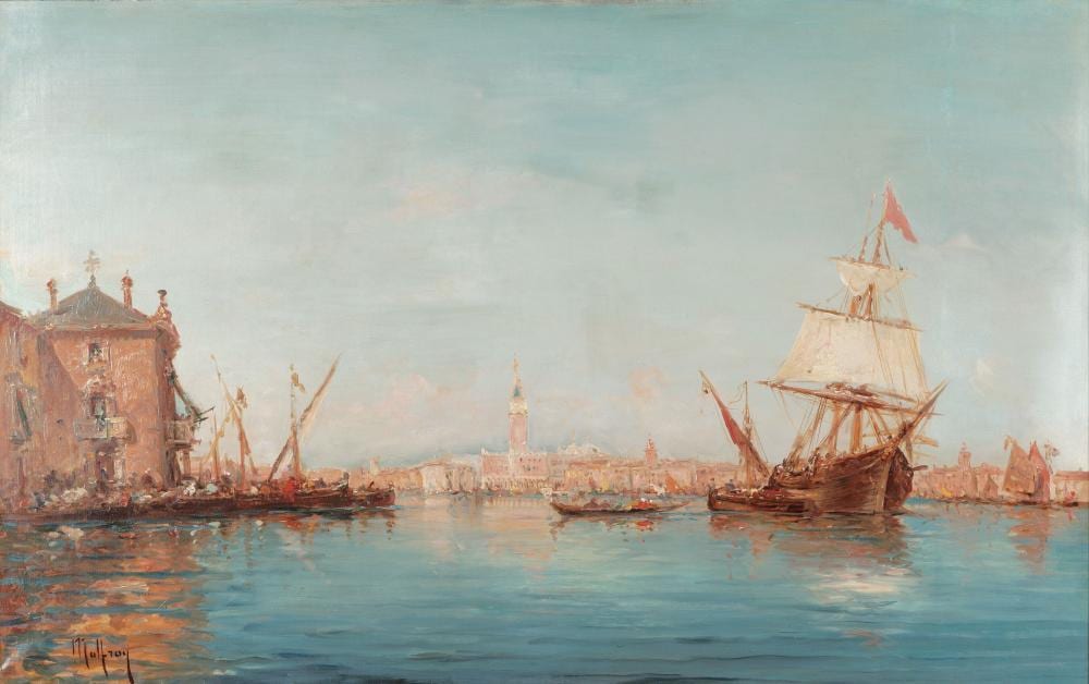 Henry Malfroy comparable auction result: henry malfroy 1895 1944