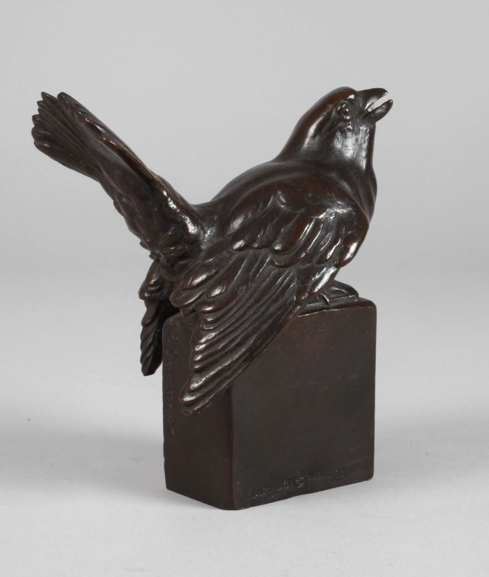 Edmund Gomansky comparable auction result: edmund gomanski balzender auerhahn