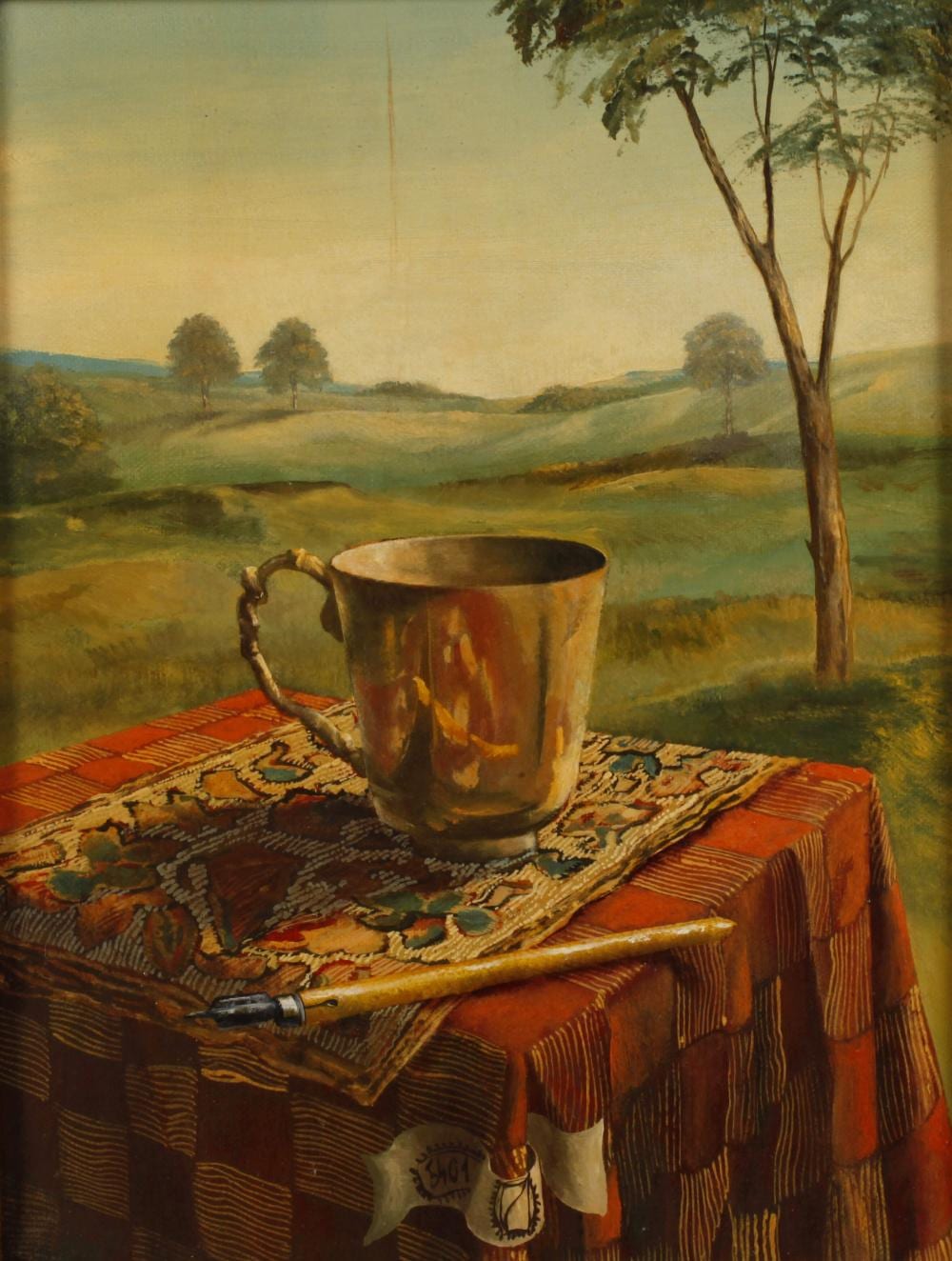 Zamfir Dumitrescu comparable auction result: zamfir dumitrescu silbertasse
