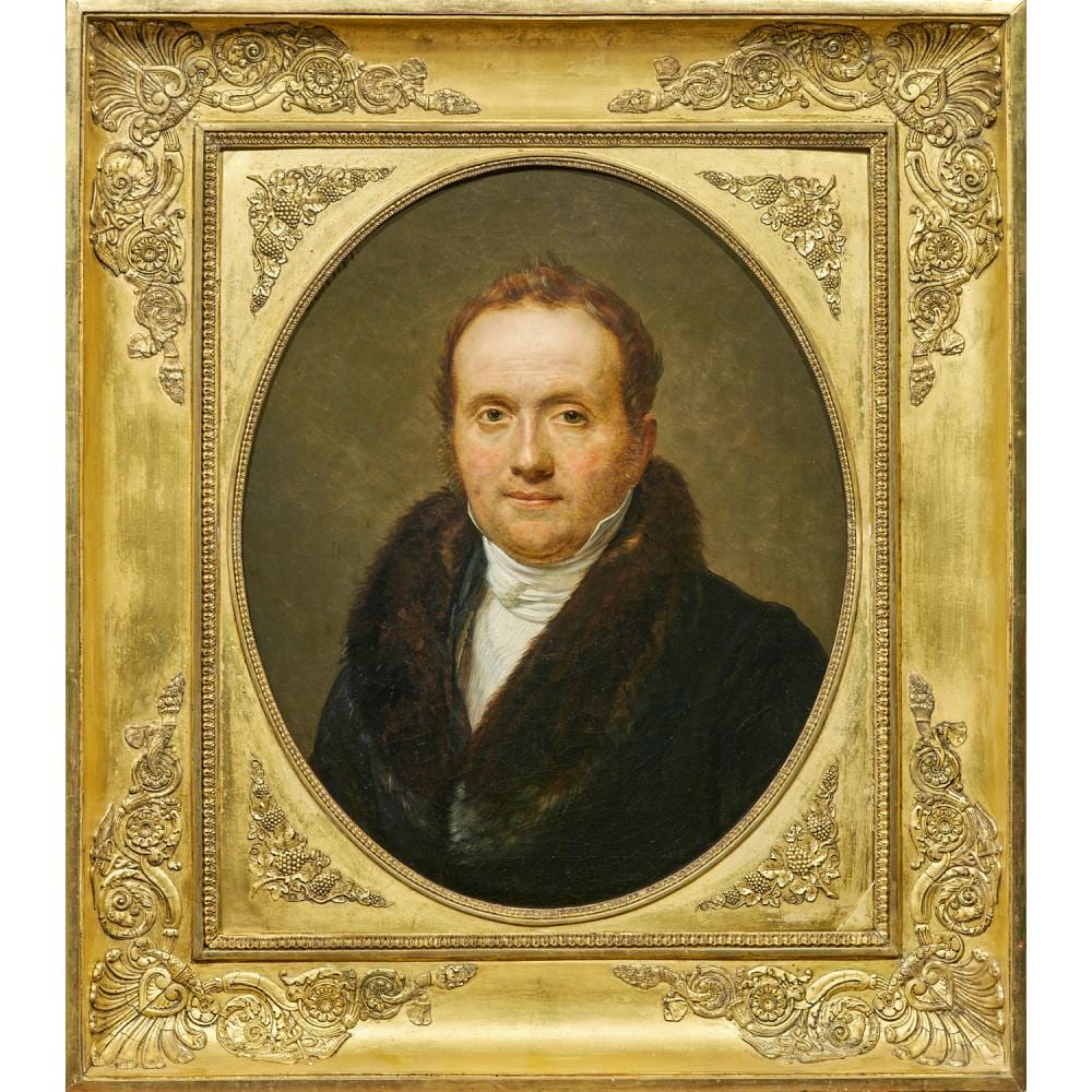 Henry François Riesener comparable auction result: henry fran ois riesener 1767 1828 presumed portrait of monsieur rolland of the op ra comique
