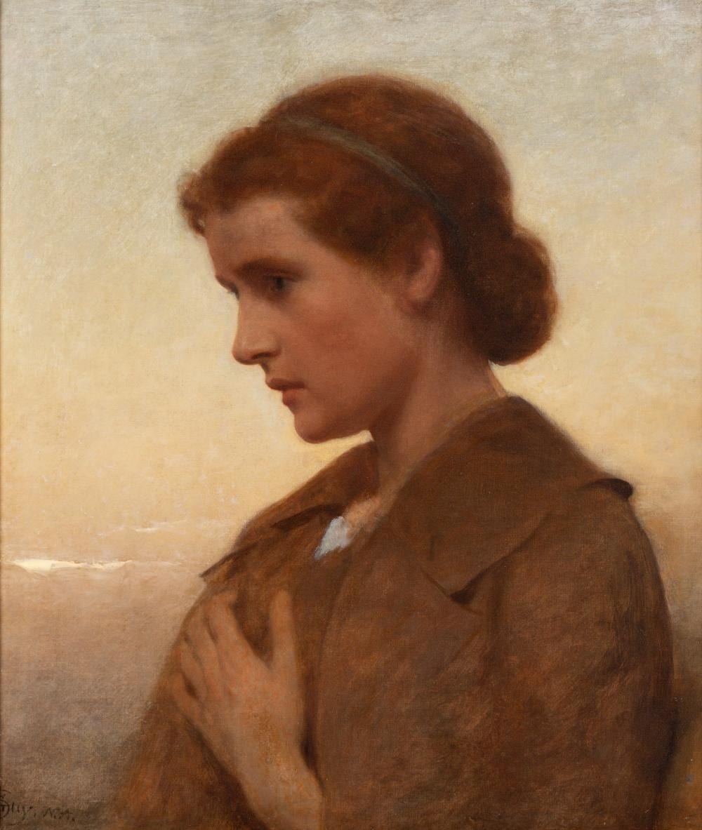 Seymour Joseph Guy comparable auction result: seymour joseph guy american 1824 1910 young woman