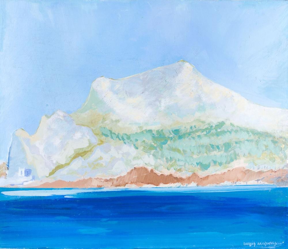 Manolis Calliyannis comparable auction result: manolis calliyannis greek egeon iii greece