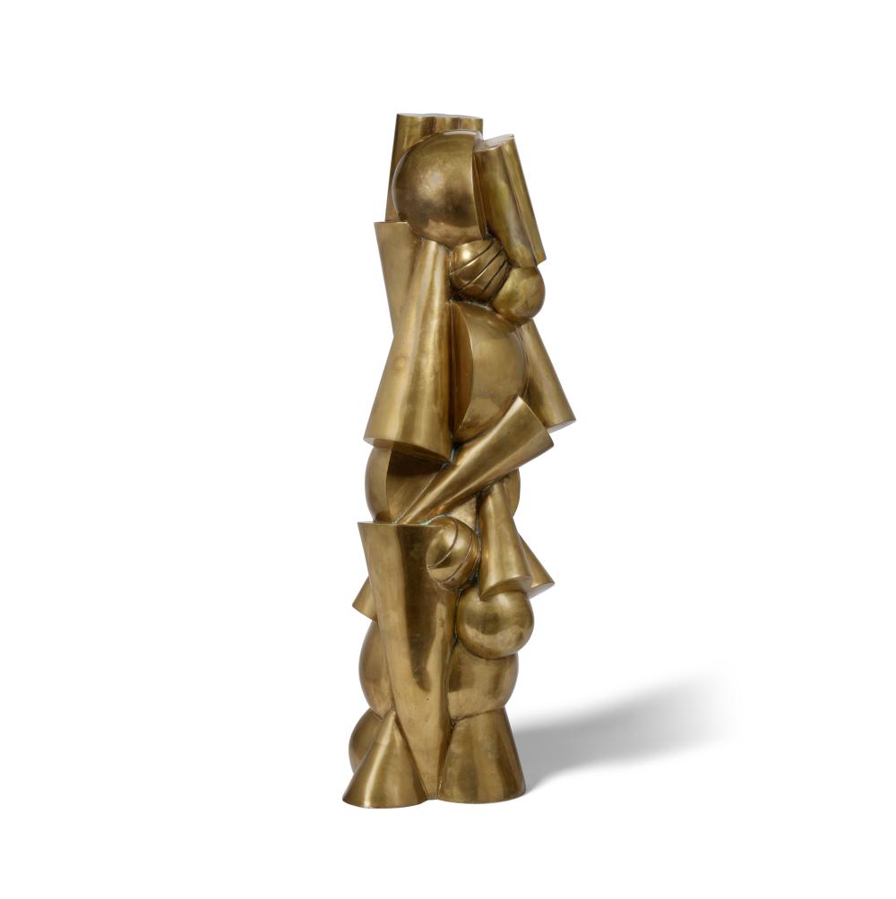 joseph cs ky 1888 1971 sculpture abstraite 36 in 91 4 cm height conceived in 1919 this bronze version cast after 1973 by the morris singer foundry in an edition of 6 · Bonhams · 2023-05-17 József Csáky comparable auction result: joseph cs ky 1888 1971 sculpture abstraite 36 in 91 4 cm height conceived in 1919 this bronze version cast after 1973 by the morris singer foundry in an edition of 6