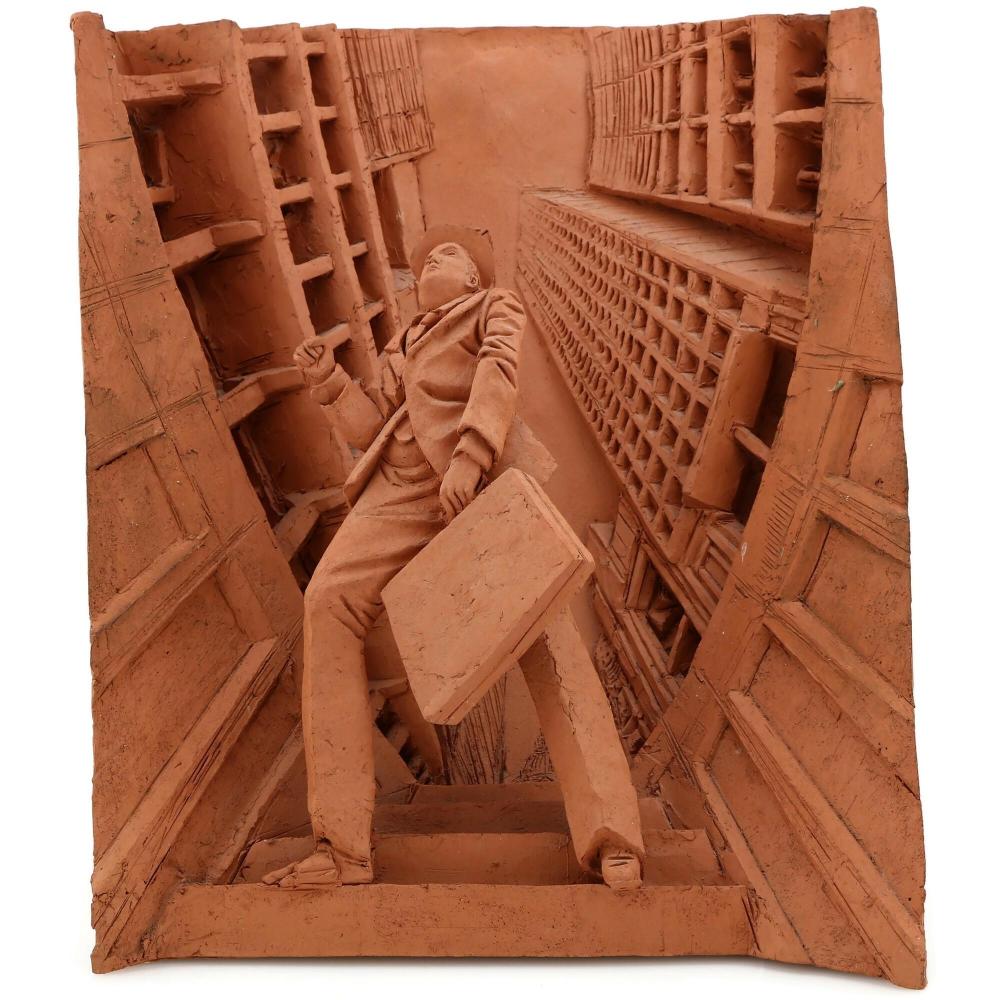 Paul Day comparable auction result: paul day british b 1967 terracotta sculpture
