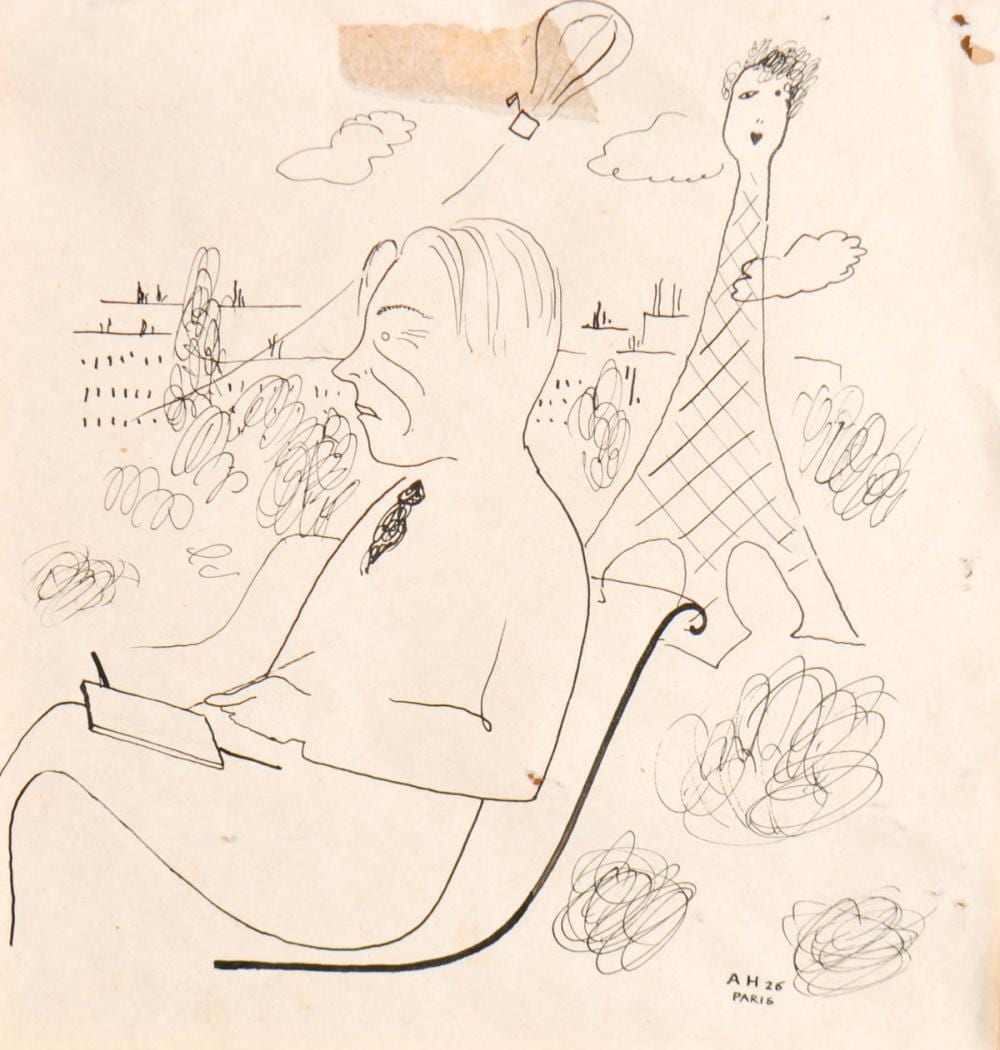 Adolf Hoffmeister comparable auction result: adolf hoffmeister praga 1902 ricky 1973