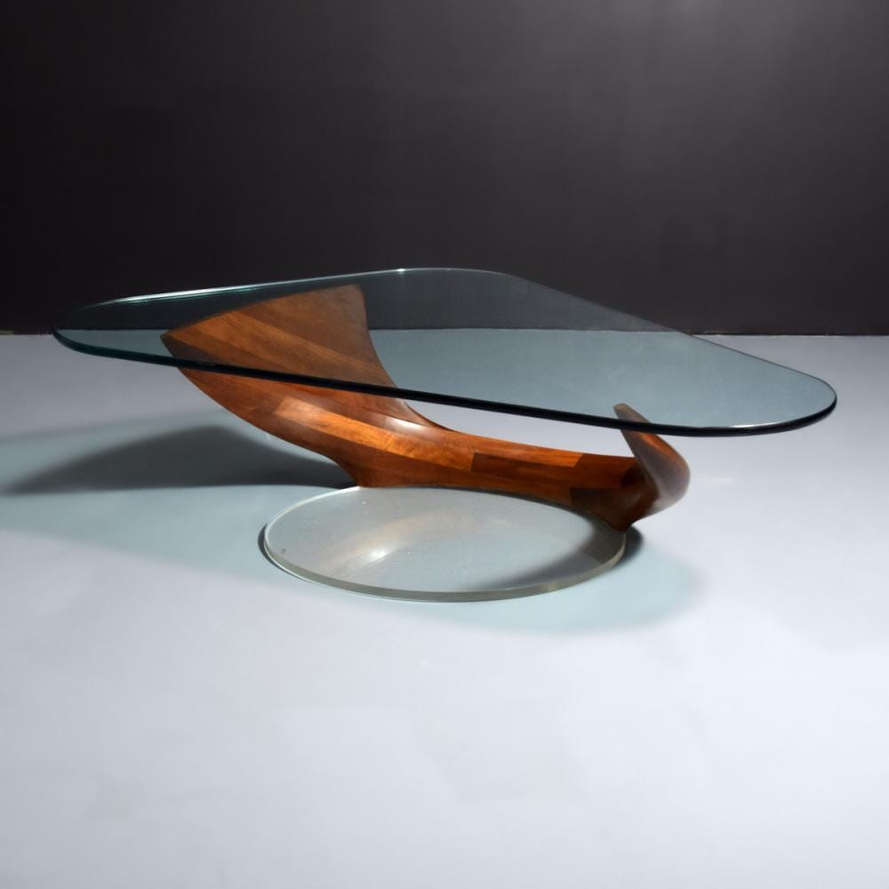 Michael Coffey comparable auction result: michael coffey dolphin coffee table
