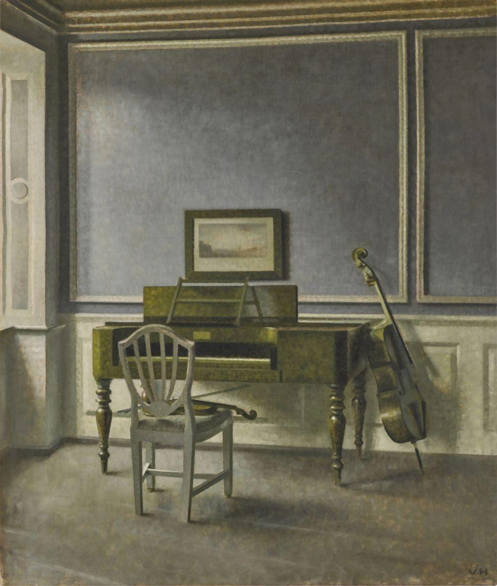 Interior. The Music Room, Strandgade 30 comparable sale