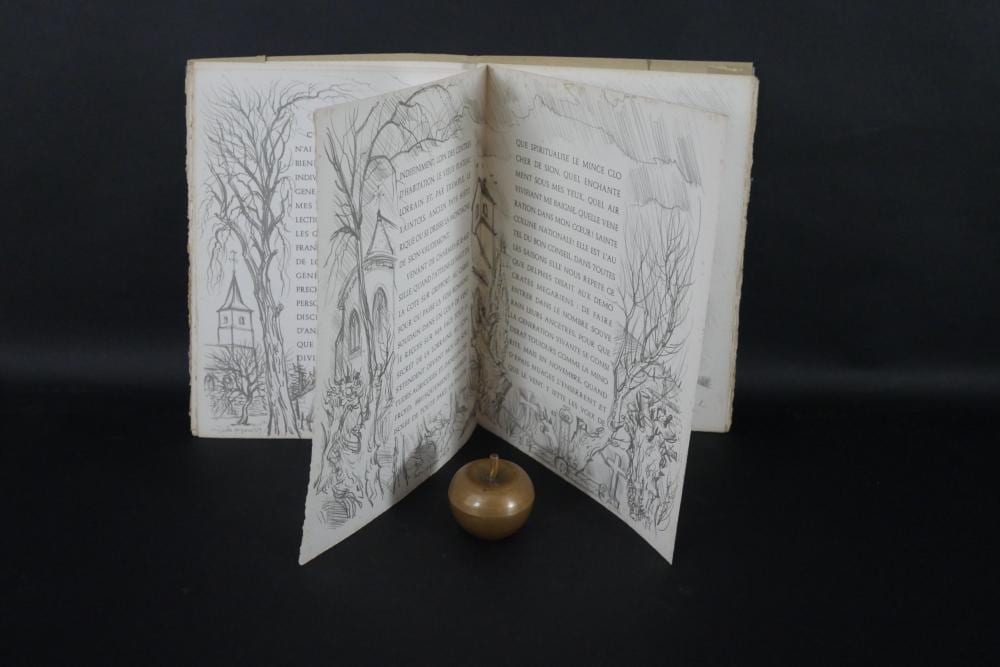André Jacquemin comparable auction result: maurice barres illustrated by andr jacquemin