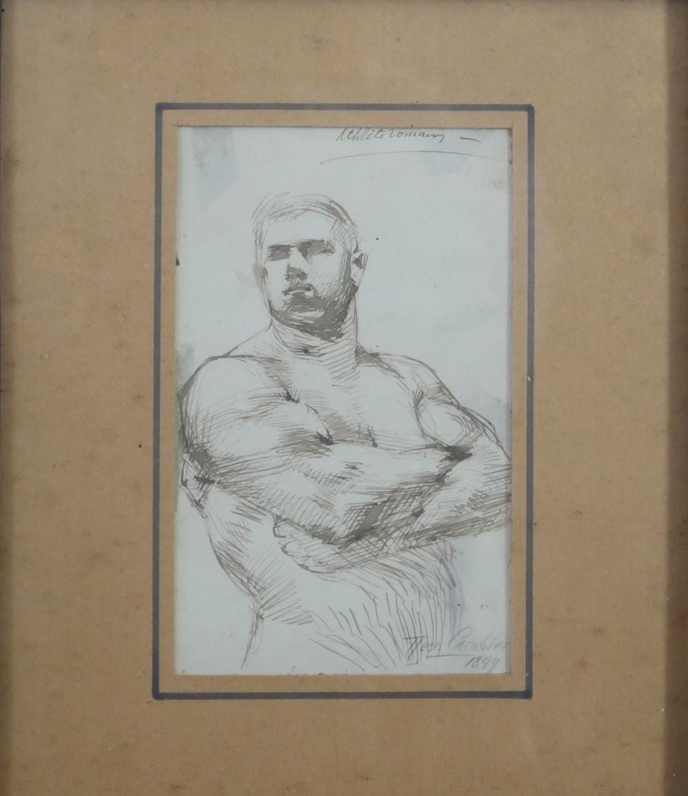 nestor cambier 1897 1957 roman athlete dr · FW Auction · 2023-05-13 Nestor Cambier comparable auction result: nestor cambier 1897 1957 roman athlete dr