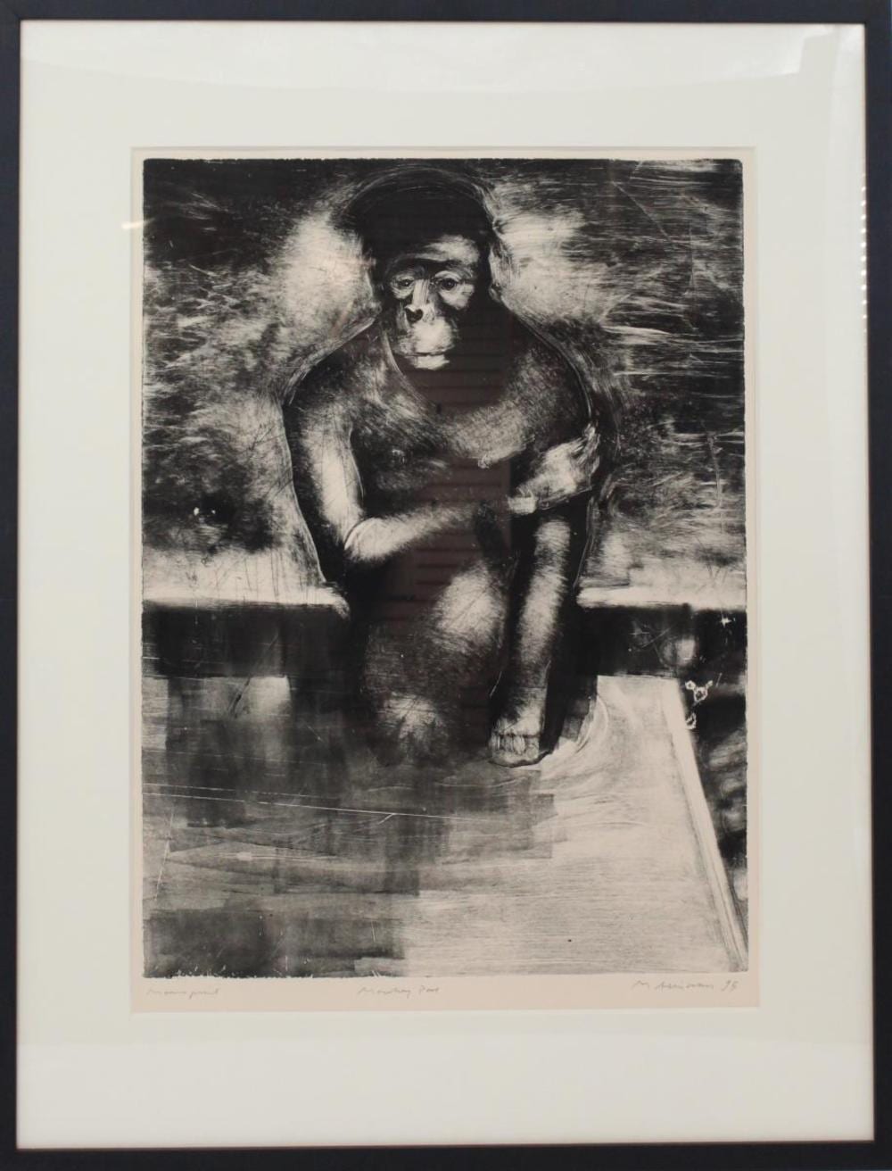 Marshall Arisman comparable auction result: marshall arisman 1937 2022 american monoprint