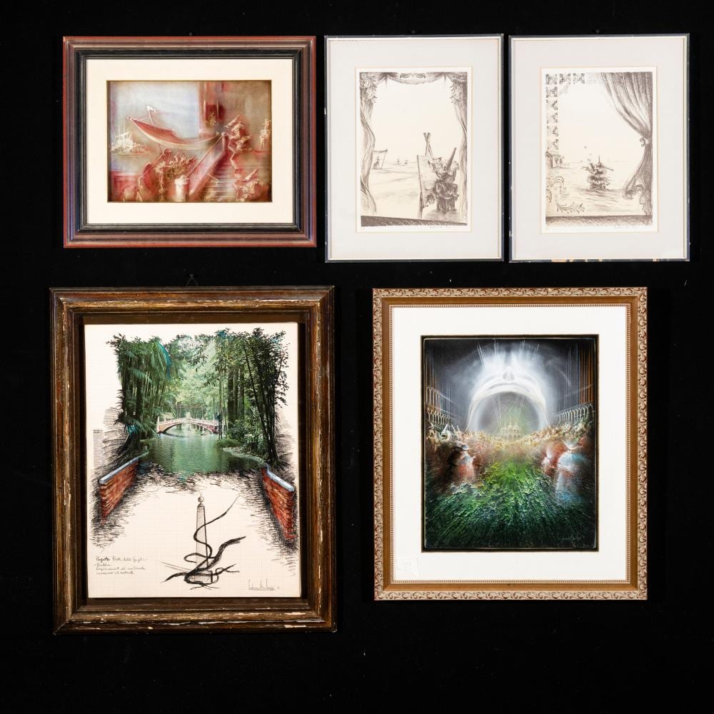 Ludovico DeLuigi comparable auction result: ludovico de luigi venezia 1933