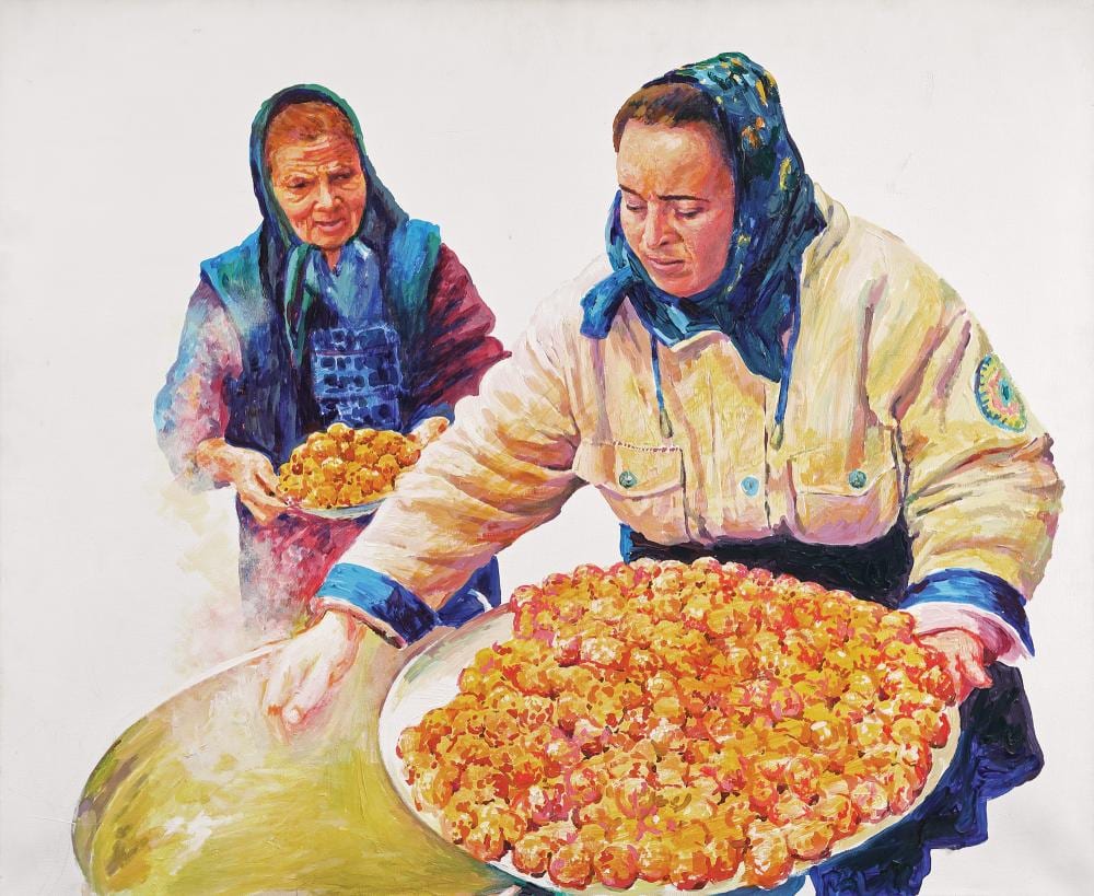 Dumitru Gorzo comparable auction result: dumitru gorzo darkness filled doughnuts