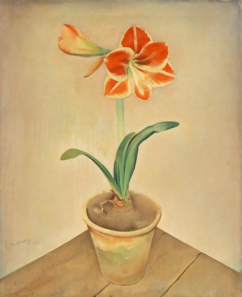 Jan Hendrik Willem Wittenberg comparable auction result: jan wittenberg 1886 1963 amaryllises