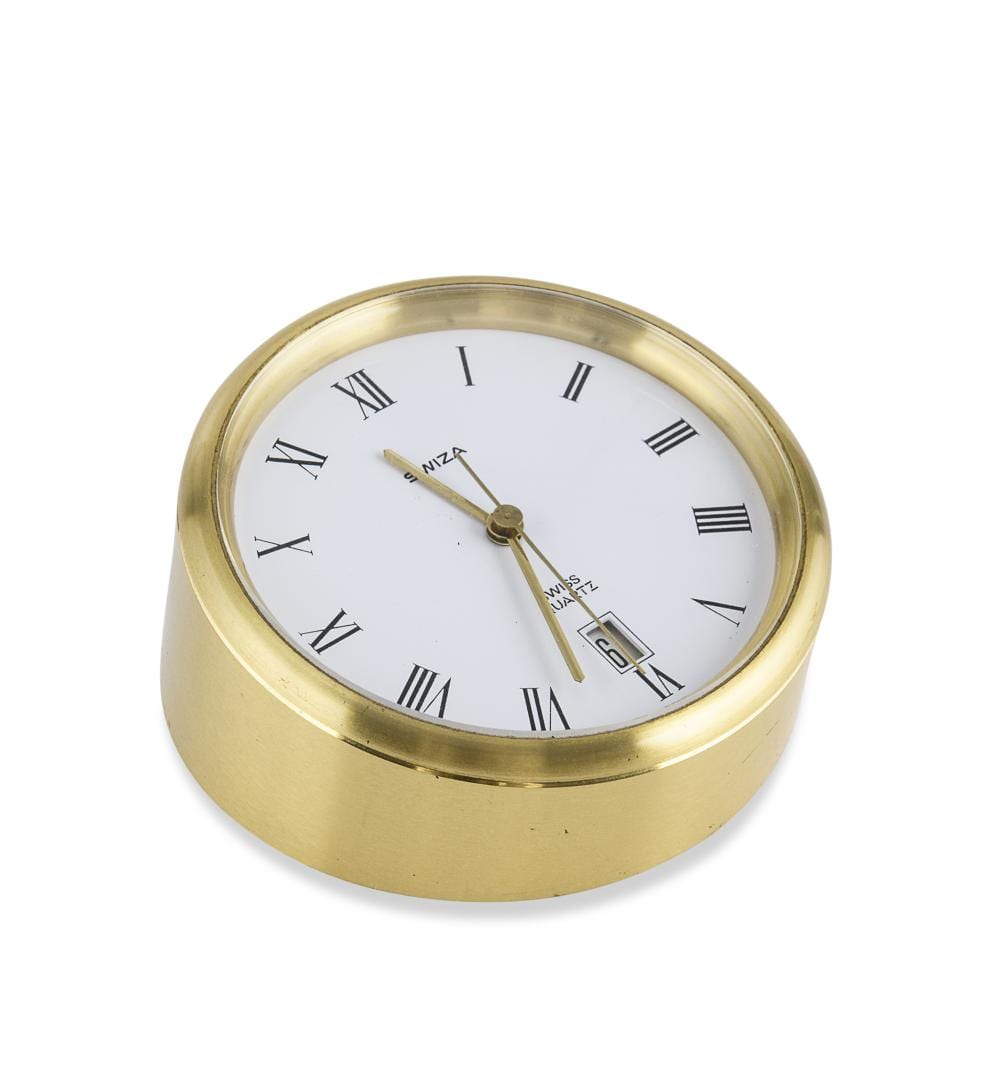 TABLE ALARM CLOCK, SWIZA 60s sold by Casa d'Aste Babuino, lot 115 — auction record photograph