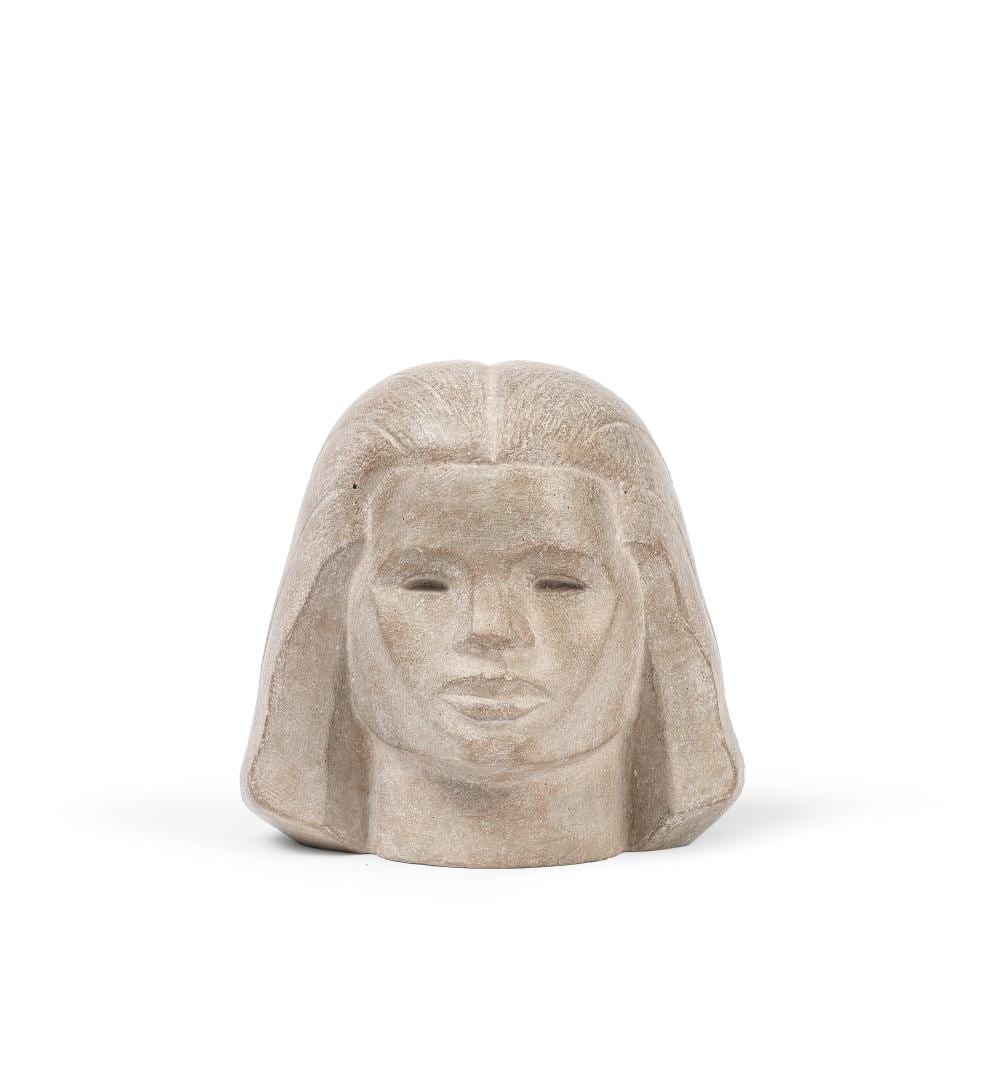mahmoud moussa egypt 1913 2003 pharonic head 14 x 14 x 13 cm · Bonhams · 2023-05-24 Mahmoud Moussa comparable auction result: mahmoud moussa egypt 1913 2003 pharonic head 14 x 14 x 13 cm