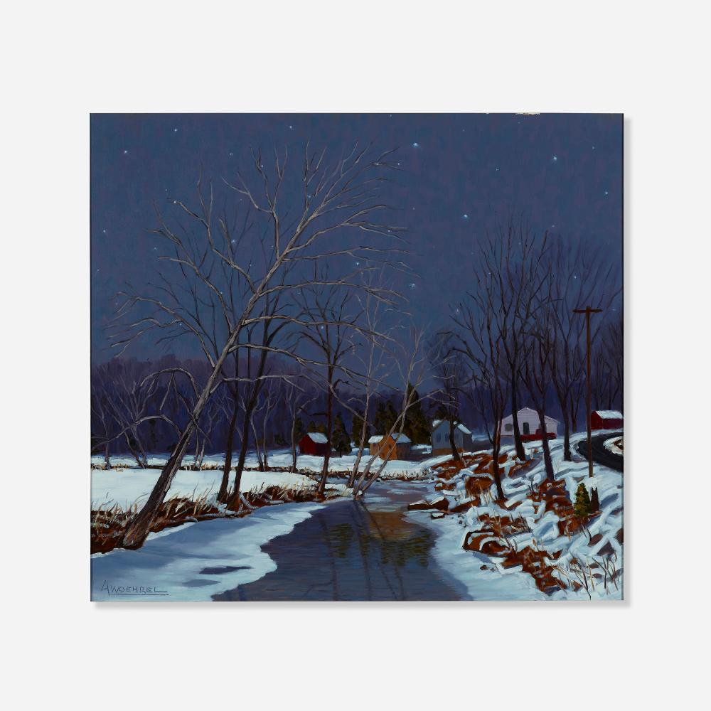 Andrew Woehrel comparable auction result: andrew woehrel moonlit unami