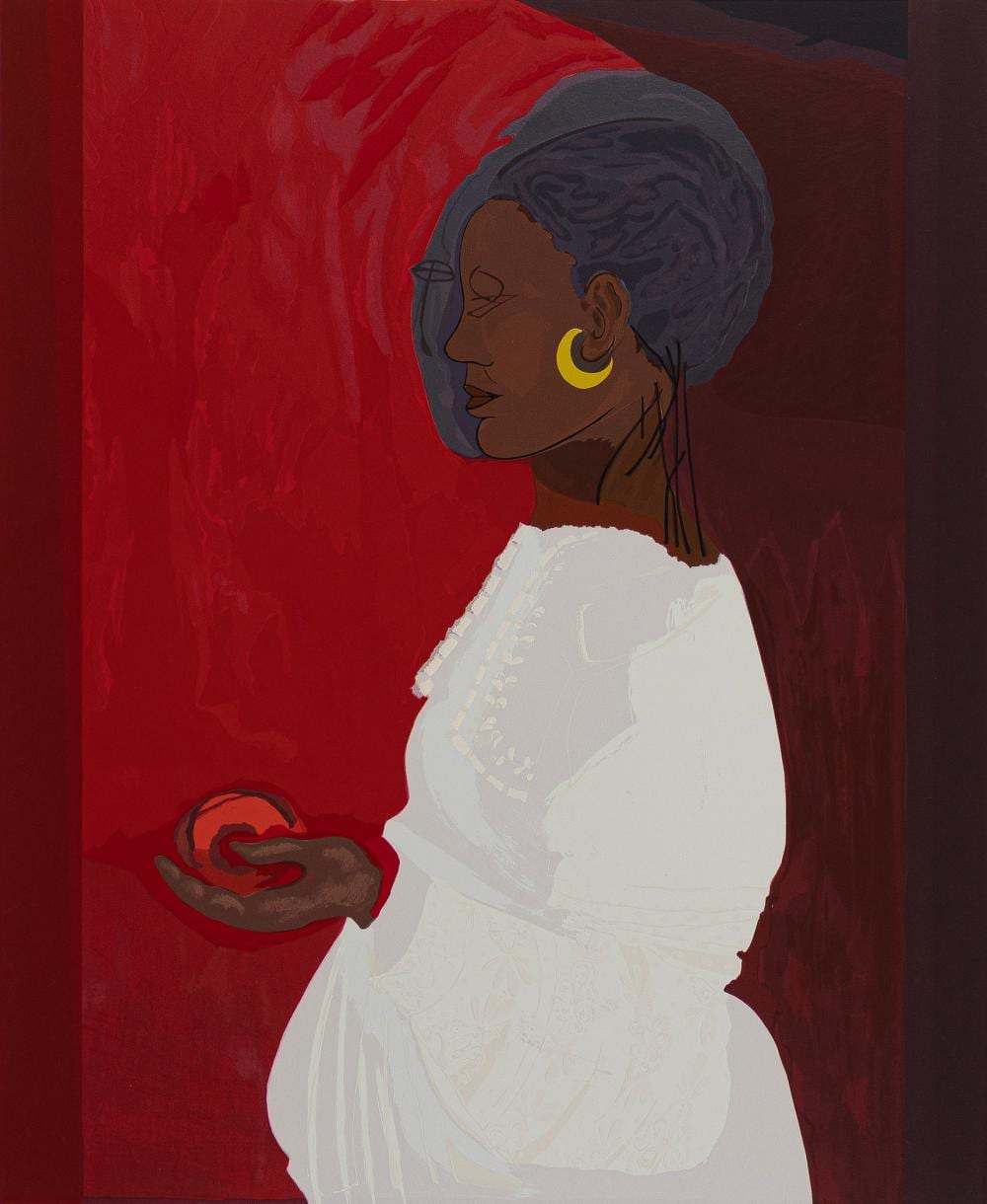 Gwendolyn Knight comparable auction result: gwendolyn knight 1913 2005 the white dress