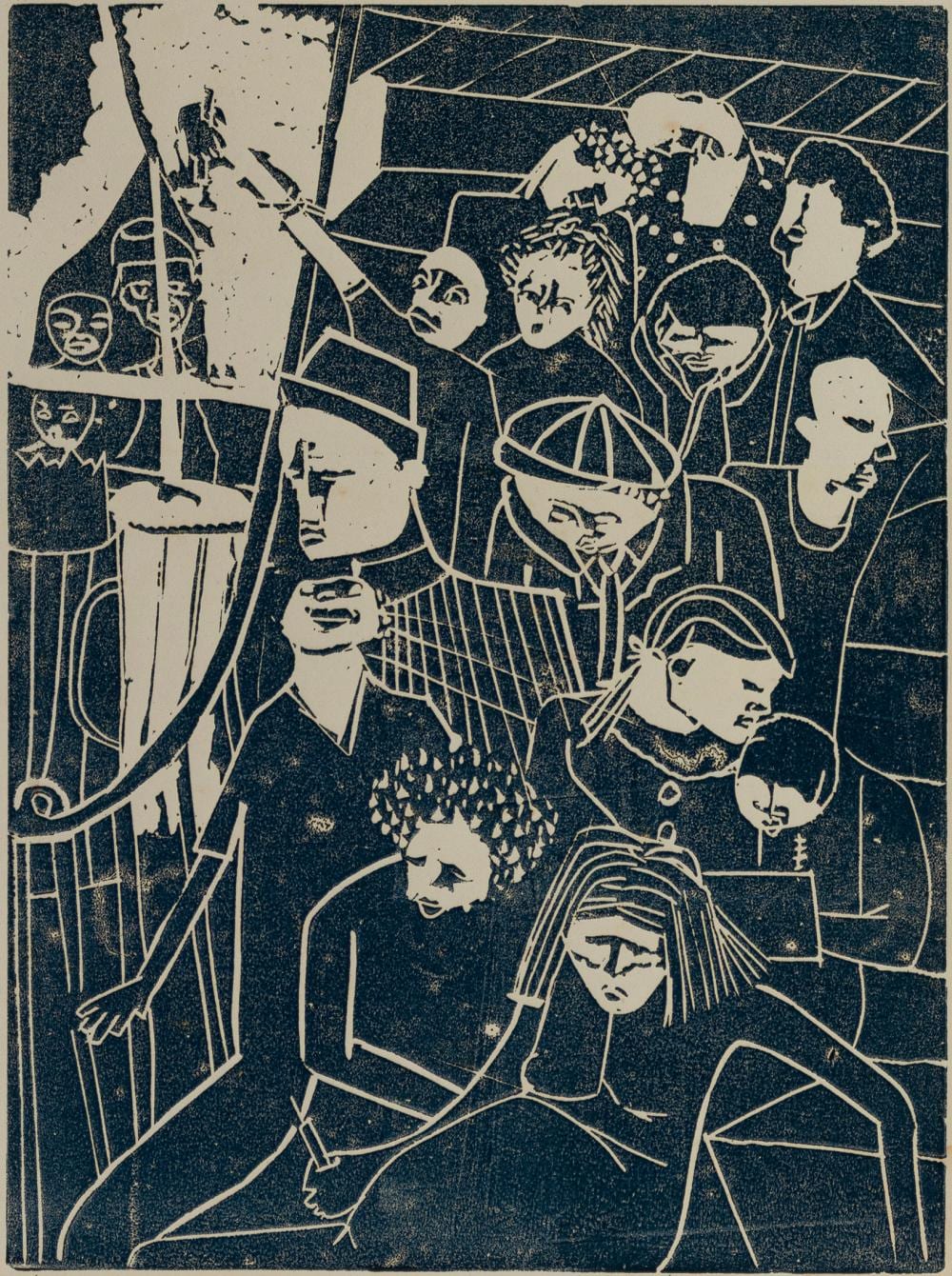 Dindga McCannon comparable auction result: dindga mccannon b 1947 dispossessed