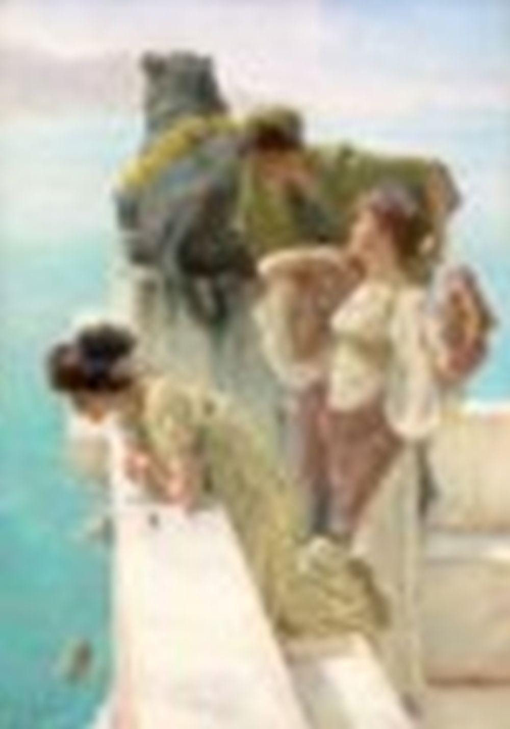 Sir Lawrence Alma-Tadema, O.M., R.A., R.W.S. (BRITISH, 1836-1912) A Coign o comparable sale