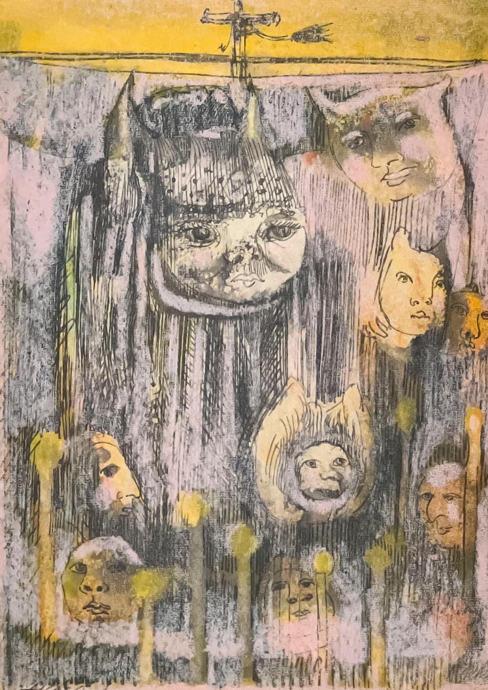 Manuel Ayaso comparable auction result: manuel ayaso processional masks
