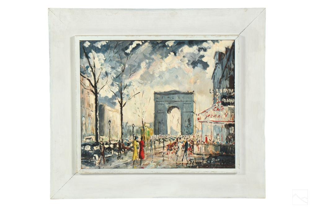 Robert LeBerger comparable auction result: robert leberger 1905 1972 paris landscape painting