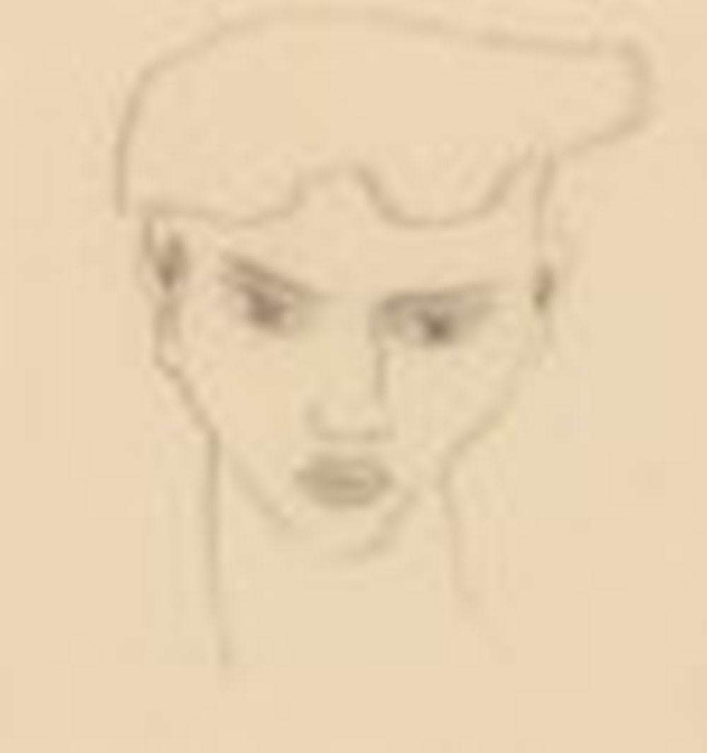emmanuel gondouin french 1883 1934 head of a young man pencil on paper · Christie's · 2023-06-08 Emmanuel Gondouin comparable auction result: emmanuel gondouin french 1883 1934 head of a young man pencil on paper