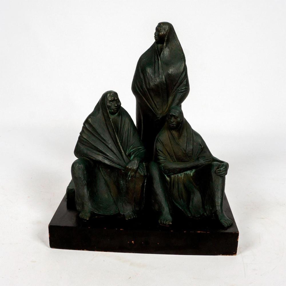 Armando Amaya comparable auction result: armando amaya mexican b 1935 signed bronze sculpture