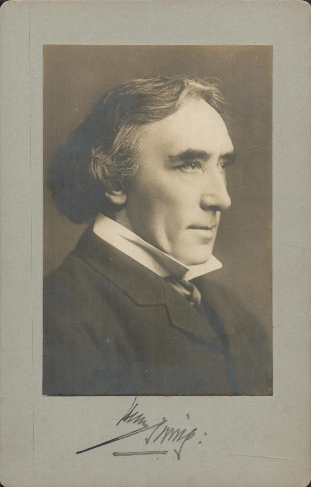 henry irving signature below vintage photo stage actor good condition all autographs are · Chaucer Auctions · 2023-05-24 Henry Irving comparable auction result: henry irving signature below vintage photo stage actor good condition all autographs are
