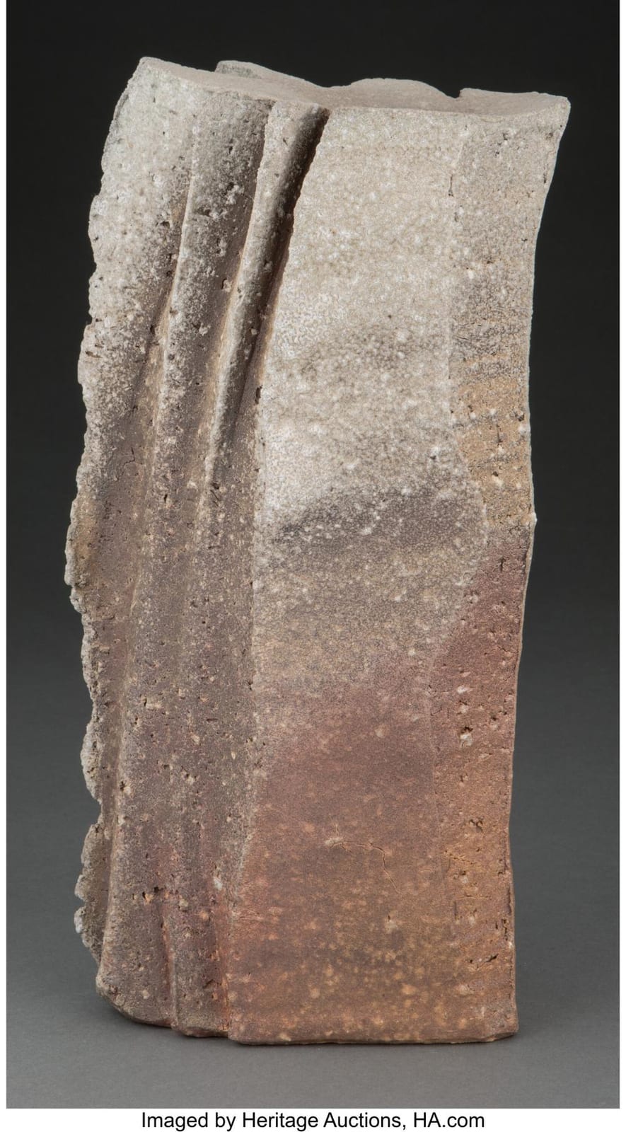 yasuhisa kohyama japanese b 1936 shigaraki vase stoneware 12 1 4 x 6 1 4 x 4 · Heritage Auctions · 2023-06-06 Yasuhisa Kohyama comparable auction result: yasuhisa kohyama japanese b 1936 shigaraki vase stoneware 12 1 4 x 6 1 4 x 4