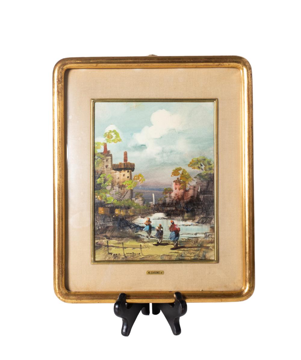 Lucio Cargnel comparable auction result: lucio cargnel 1903 1998 oil italy
