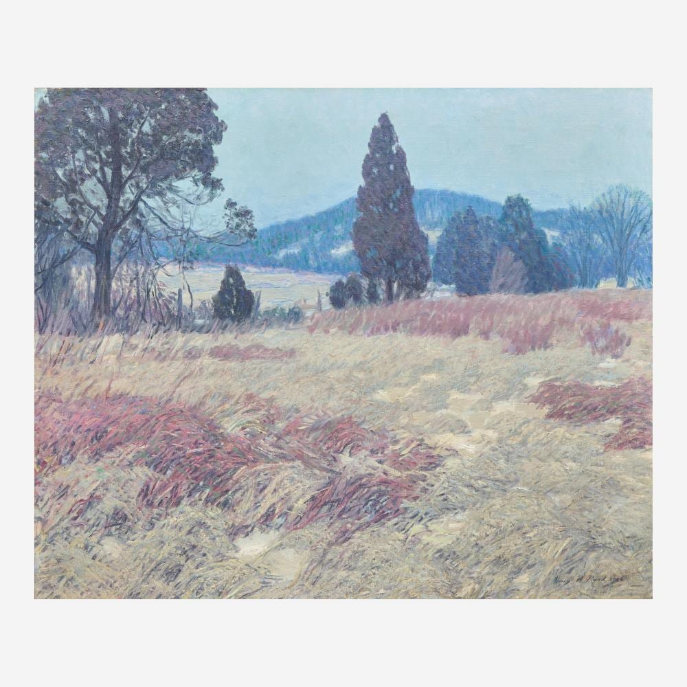 Henry Asbury Rand comparable auction result: henry asbury rand american 1886 1961 weeds in winter