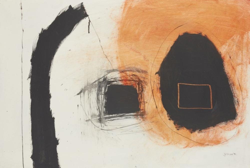 Jeremy Annear comparable auction result: jeremy annear british b 1949 abstract composition 1986 gouache on paper signed and dated
