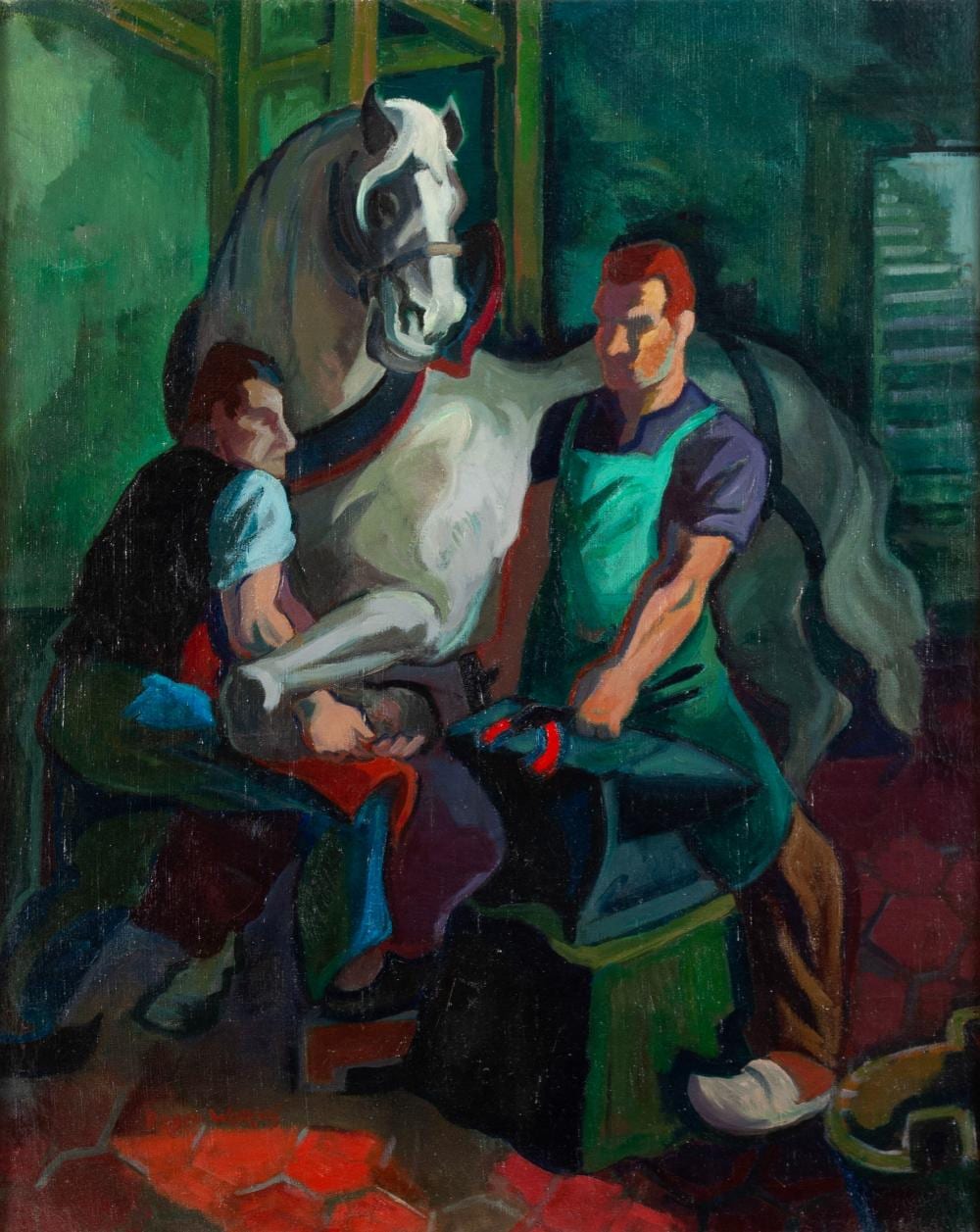 Roger Worms comparable auction result: roger worms french 1907 1980