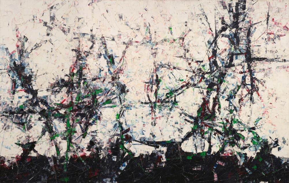 jean paul riopelle 1923 2002 saint anthon oil on canvas 248 388 cm 97 · Christie's · 2023-05-28 Jean Paul Riopelle comparable auction result: jean paul riopelle 1923 2002 saint anthon oil on canvas 248 388 cm 97