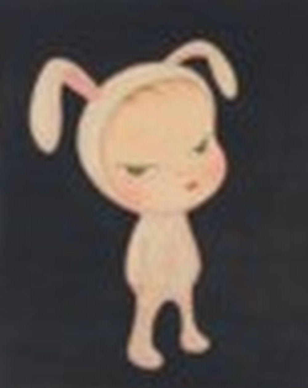 Yoshitomo Nara (B. 1959) Nowhere Bunny in Somewhere acrylic and graphite on comparable sale