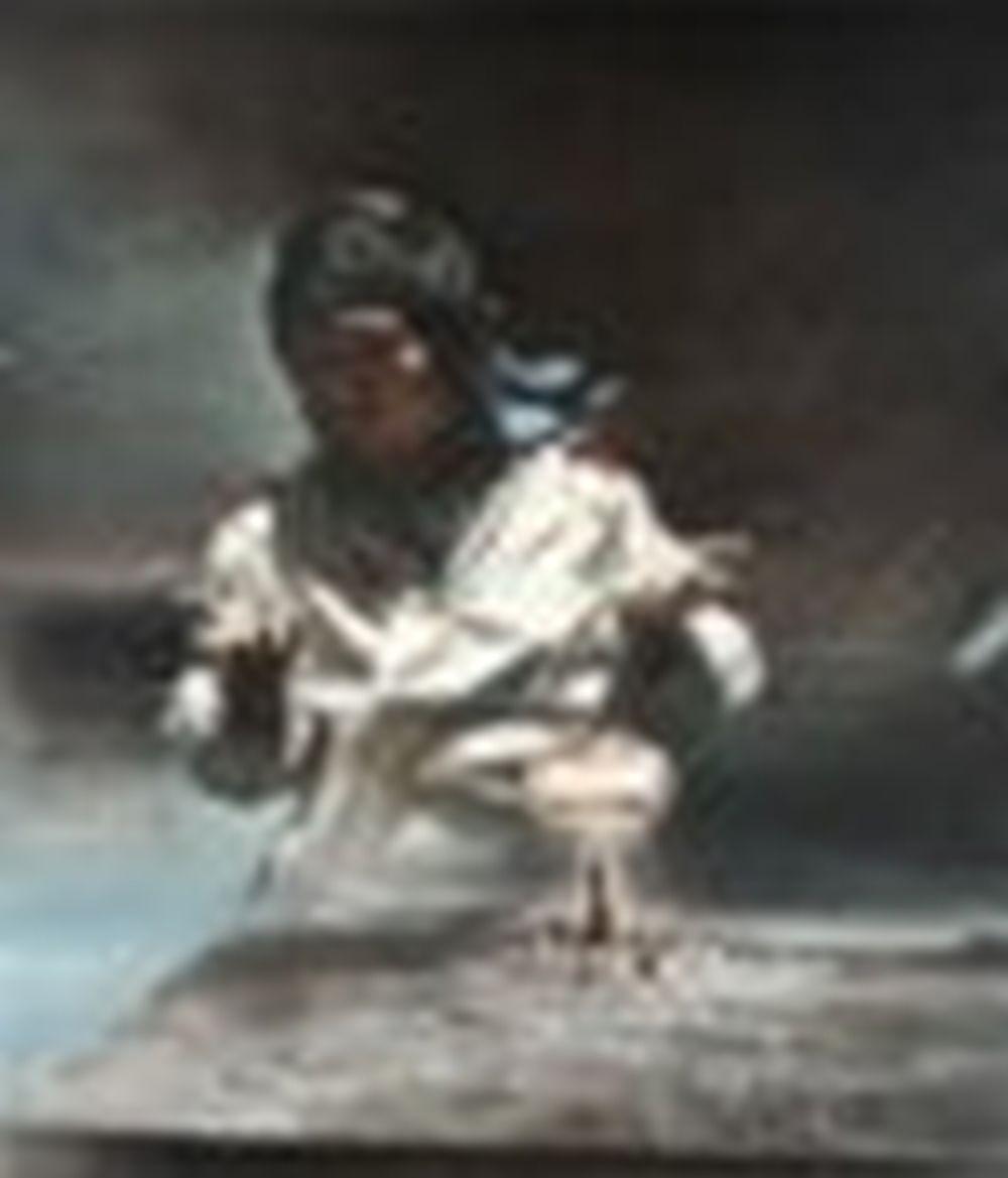 Jia Aili (B. 1979) Untitled oil on canvas 337.5 x 289.5 cm. (132 4/5 x 114 comparable sale