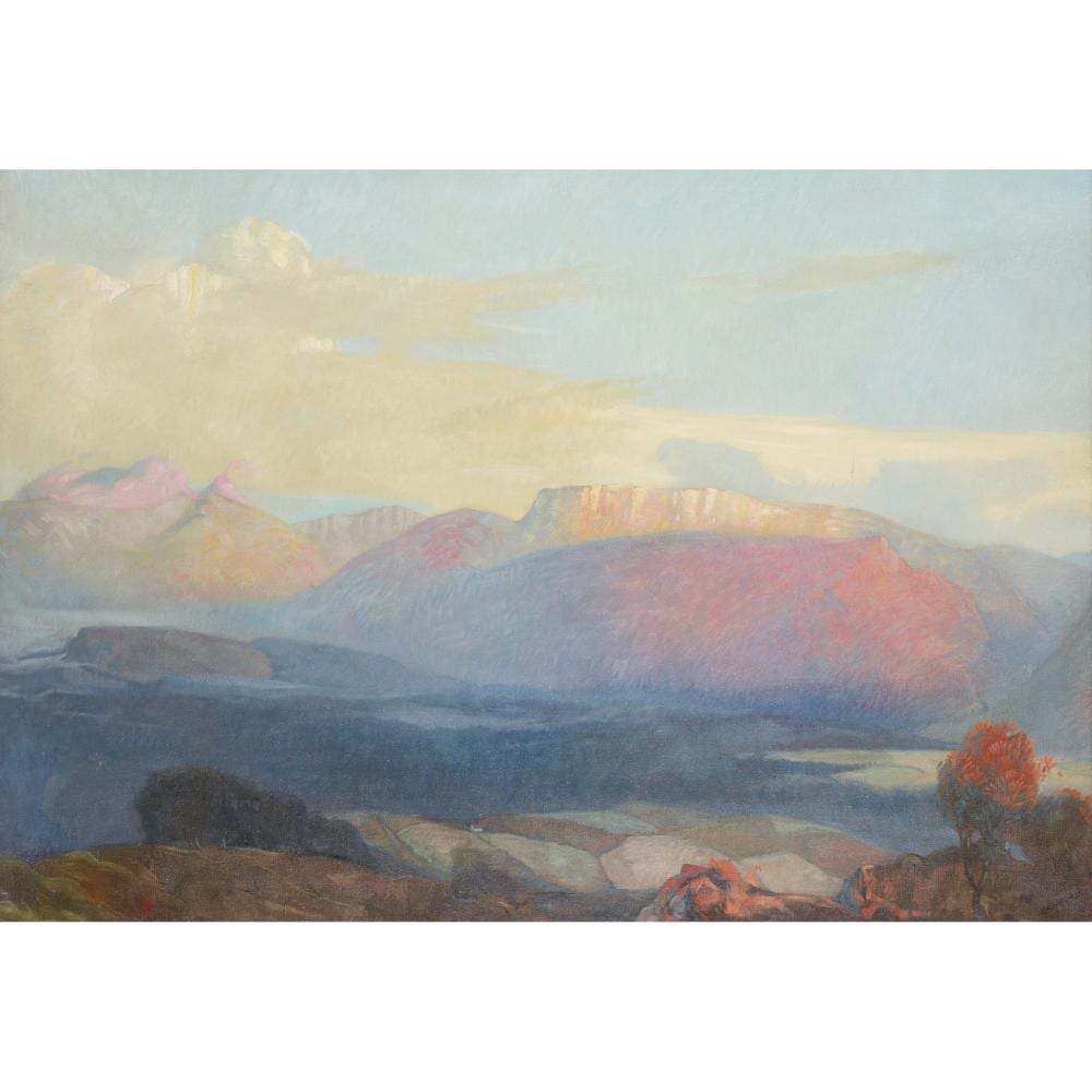 Eric Robertson comparable auction result: eric harald macbeth robertson scottish 1887 1941 the grampians