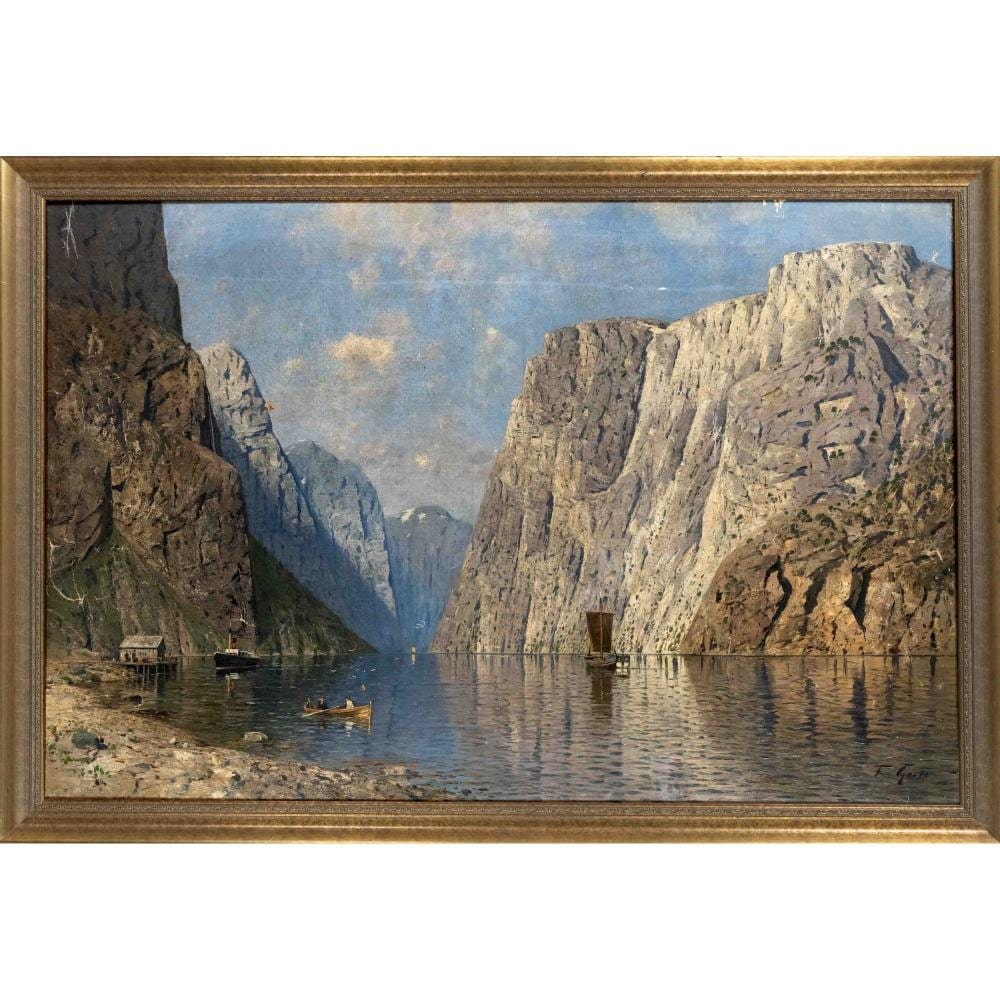 Fritz Grebe comparable auction result: fritz grebe 1850 1925 d sseldorf