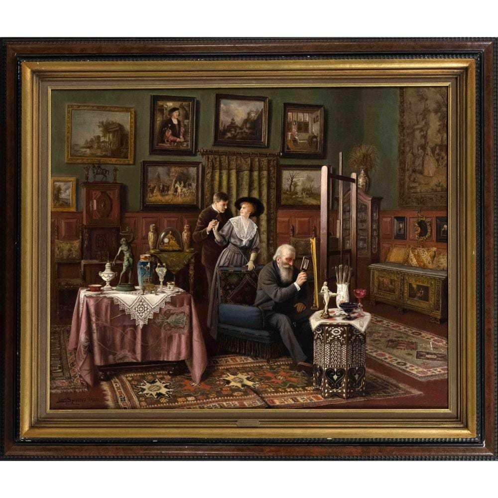 Carl Johann Spielter comparable auction result: carl johann spielter 1851 1922 b