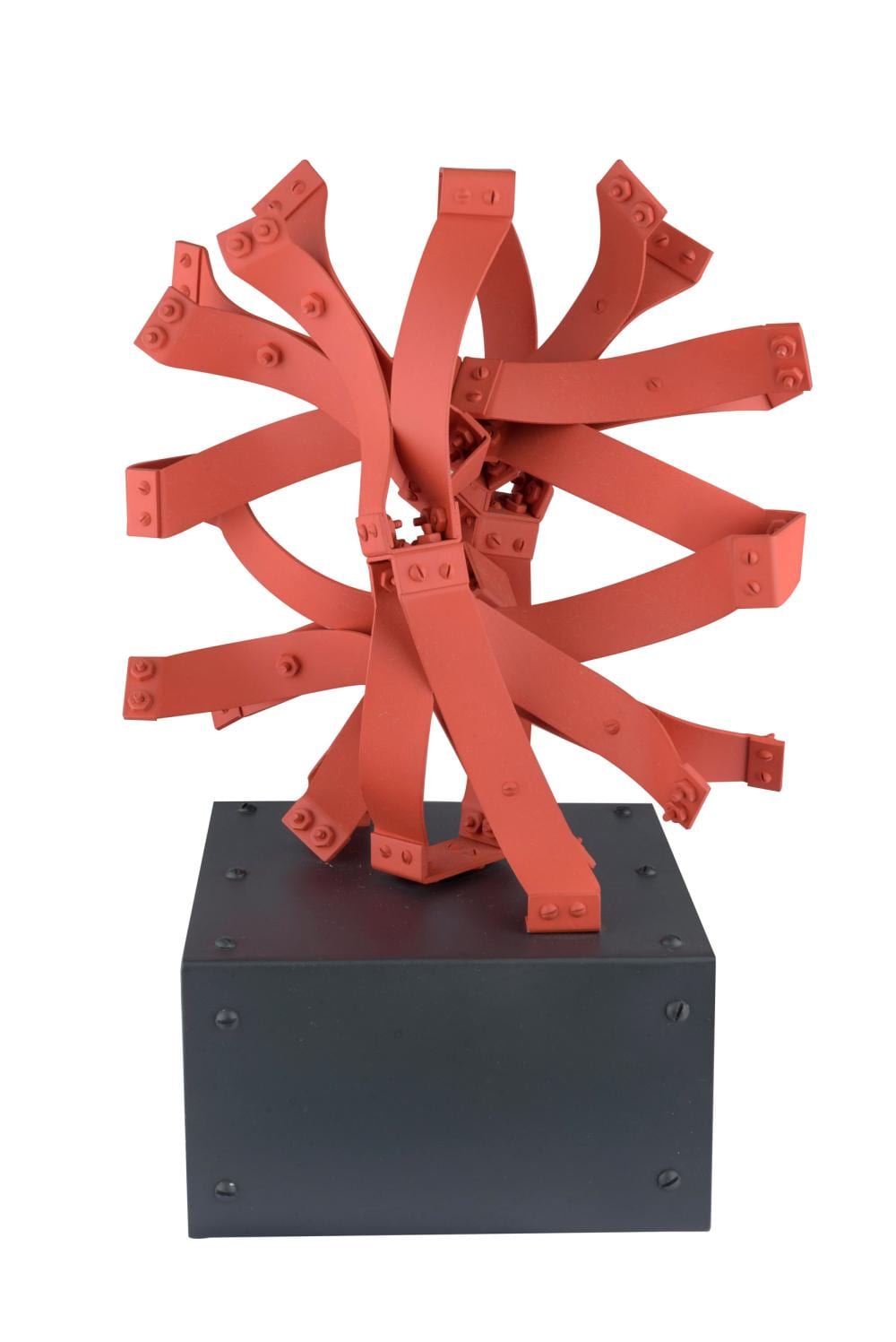 Edgar Negret (1920-2021) Sol, 1985 Aluminio pintado Medidas: 38 x 25 x 18 cm Ed. 129/200 comparable sale