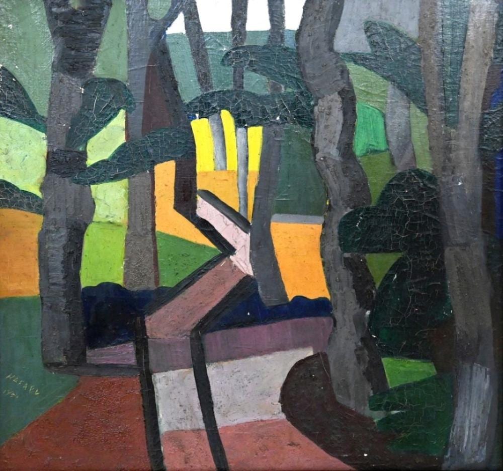 Gyoezoe Viktor Ráfael comparable auction result: gy z waldweg