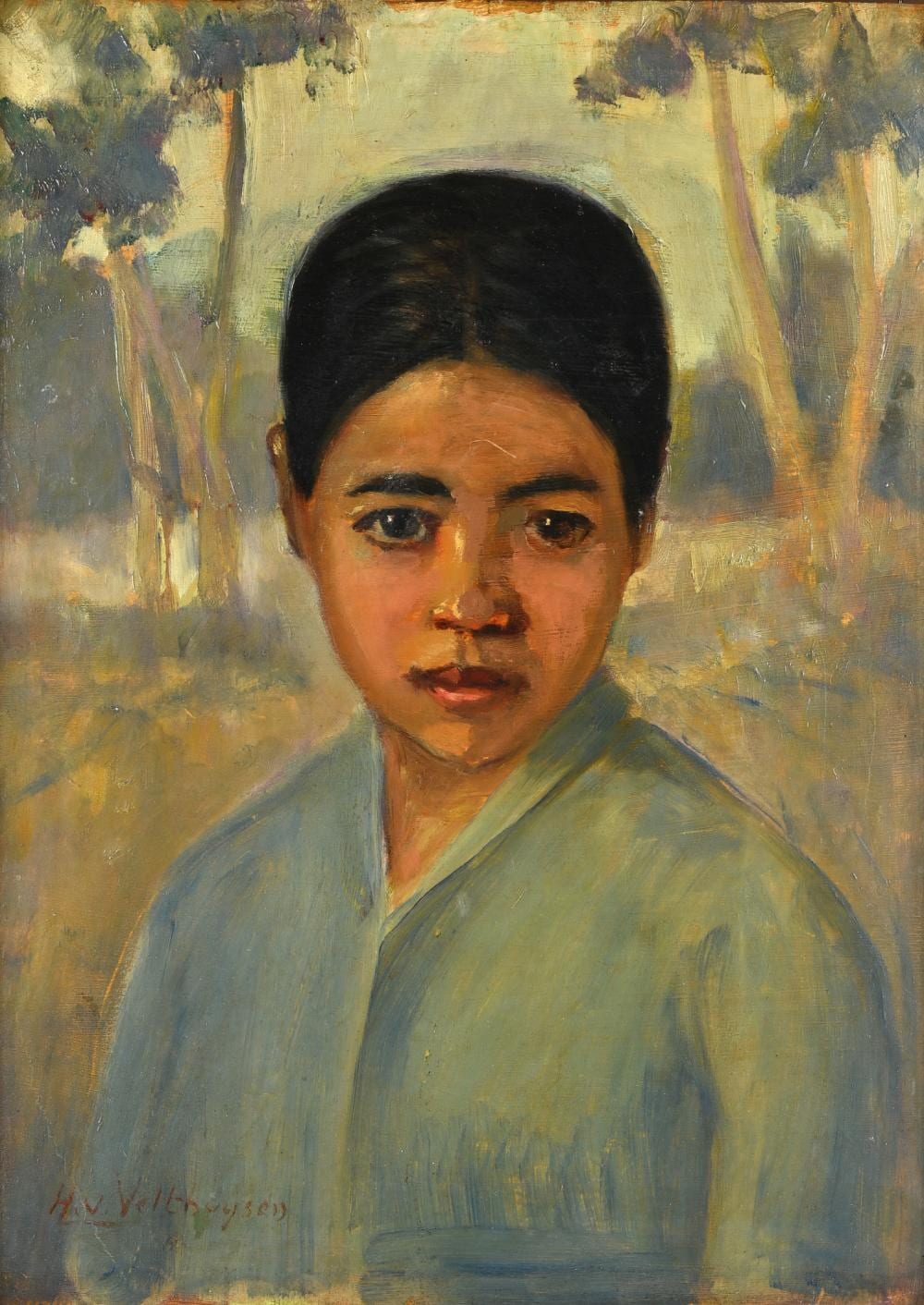 henry van velthuysen 1891 1954 indonesian girl signed lower left panel h 40 cm w 30 cm · Zeeuws Veilinghuis · 2023-06-07 Henry van Velthuysen comparable auction result: henry van velthuysen 1891 1954 indonesian girl signed lower left panel h 40 cm w 30 cm