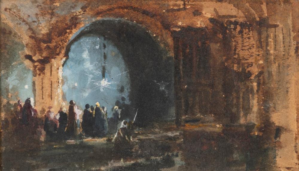 Louis (1830) Dubois comparable auction result: lou gillini gill 1873 1945 in the cathedral