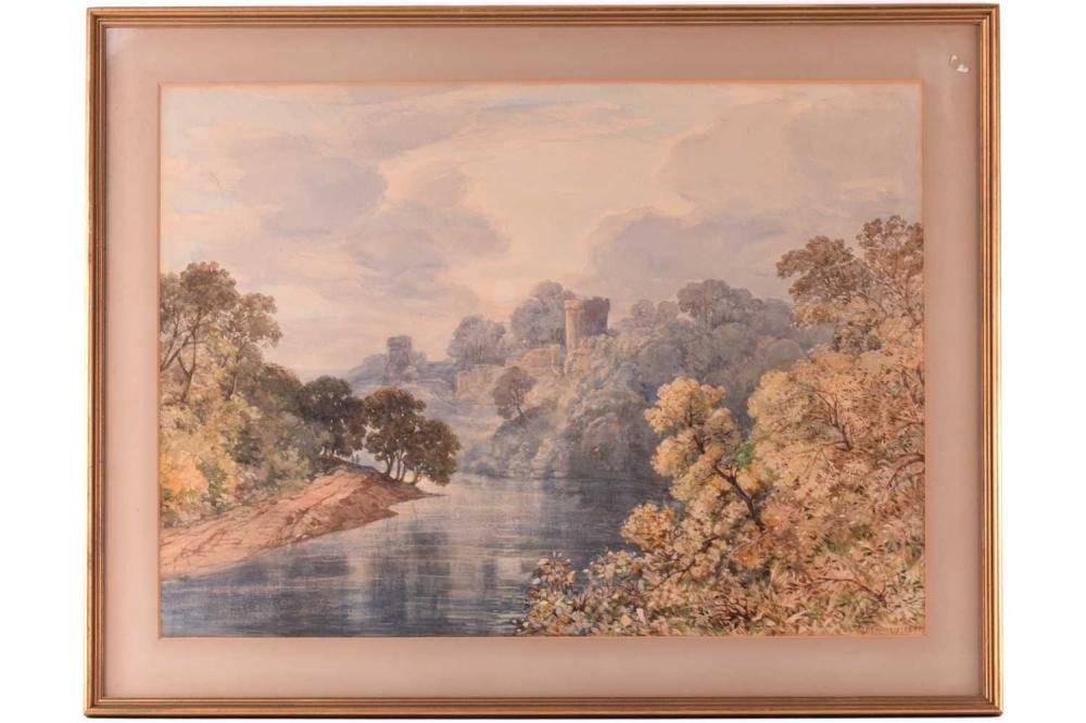 John Joseph Cotman comparable auction result: john joseph cotman british 1814 1878 boswell castle and river signed and dated 1871 watercolour 49 5cm x 67cm