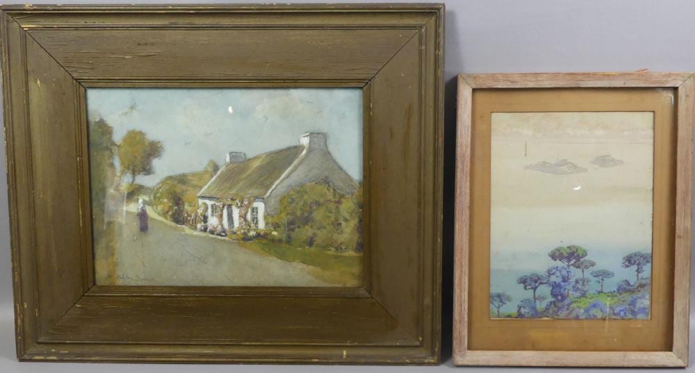 William Staples Drown comparable auction result: w staples drown h dyer paintings