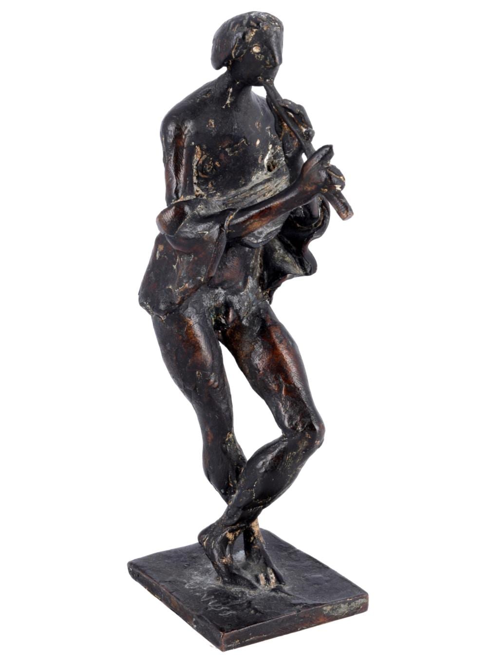 Karl Ulrich Nuss comparable auction result: karl ulrich nuss 1943 bronze standing flutist bronze stehender fl tist