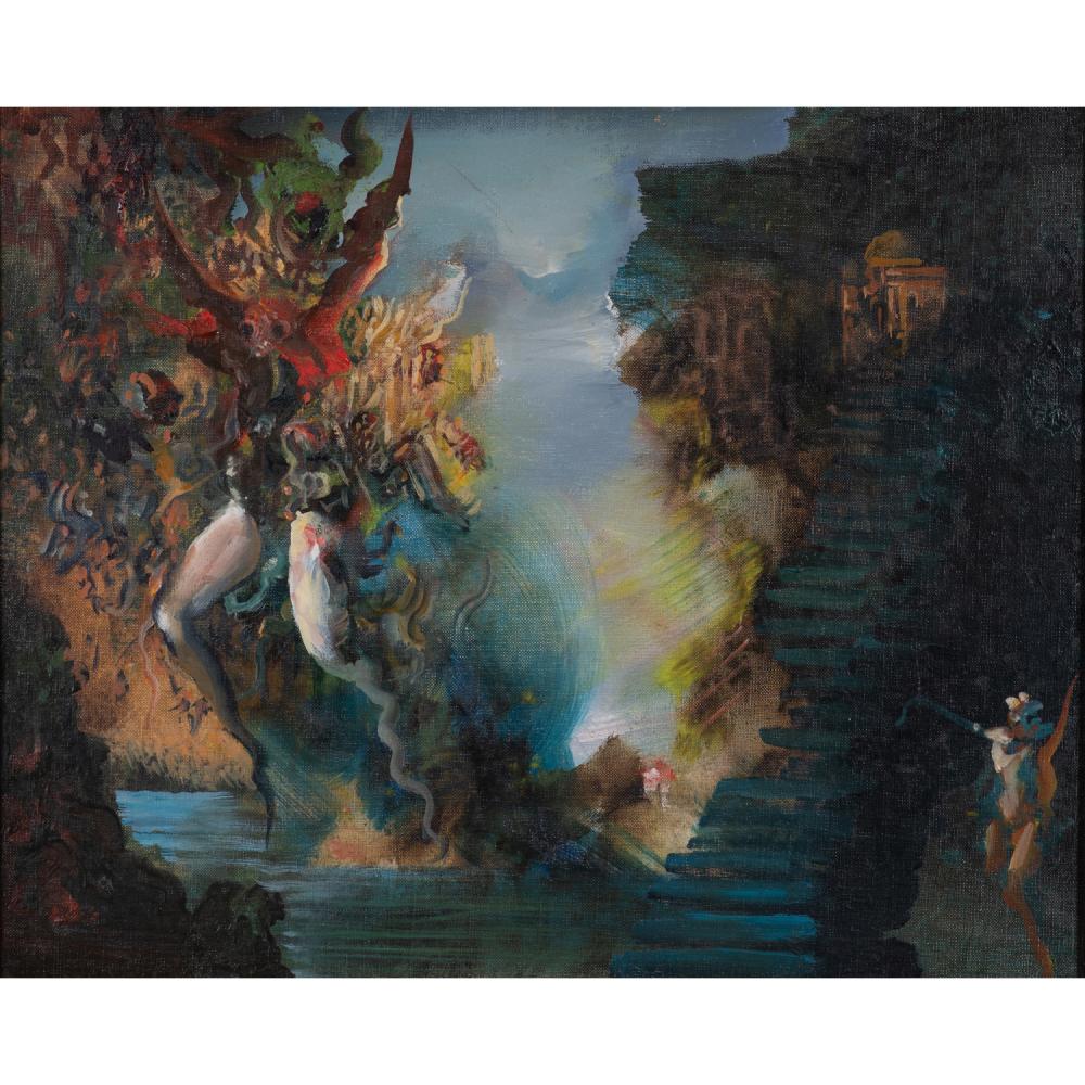 Ljuba comparable auction result: ljuba ljubomir popovic 1934 2016 le luth nadahnuce oil on canvas signed dated titled and located on the back 23 5 x 41 cm prov