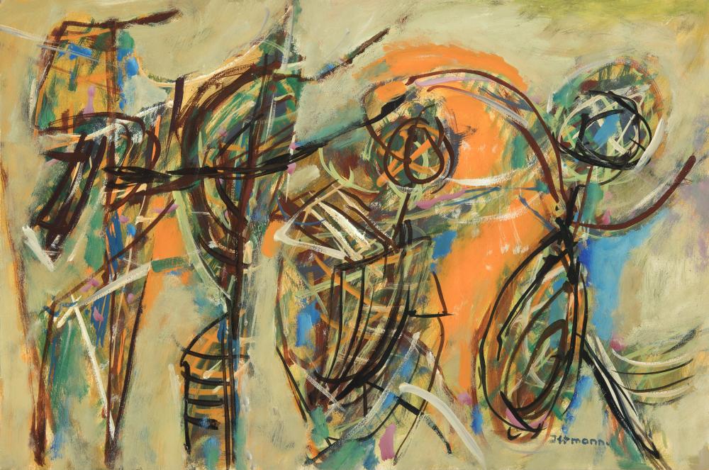 Hans Ittmann comparable auction result: hans ittmann dutch 1914 1972 untitled