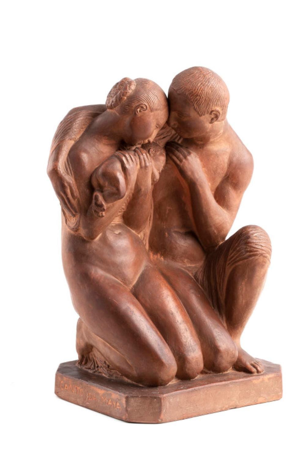 Ernesto Canto da Maya comparable auction result: ernesto canto da maya 1890 1981 escultura em barro prova de artista